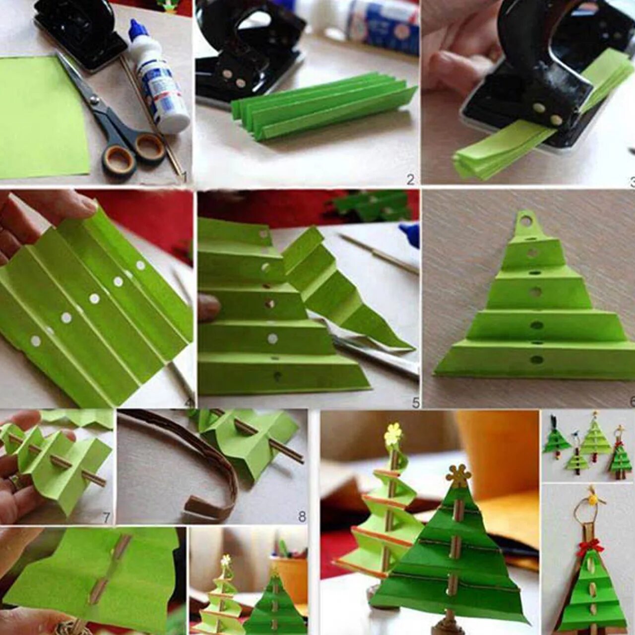 Новогодняя елка из картона. Новогодняя елка из кантона. Творческие идеи на новый год. Объемные поделки на новый год. Новогодние украшения из гофрированной бумаги.