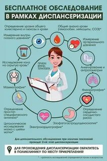 Что входит в диспансеризацию до 40 лет