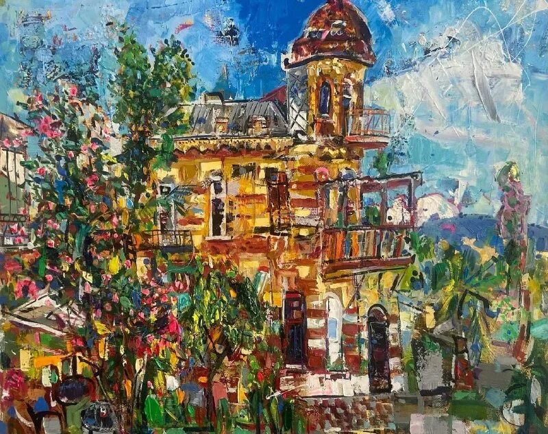 абхазский государственный музей сухум. картинная галерея сухум. центральный выставочный зал сухум. сухум художники. леварса бутба картины.