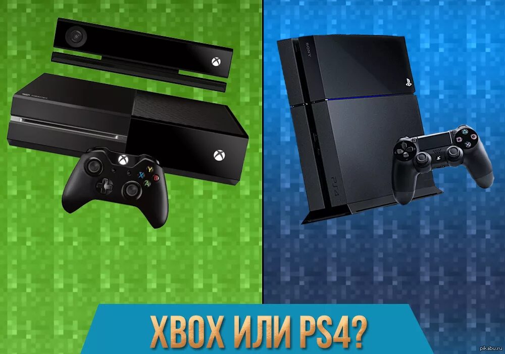 Что лучше xbox x или playstation 5. Плейстейшен vs Икс бокс. Ps4 Xbox. Плейстейшен 4. Приставки PS Xbox.