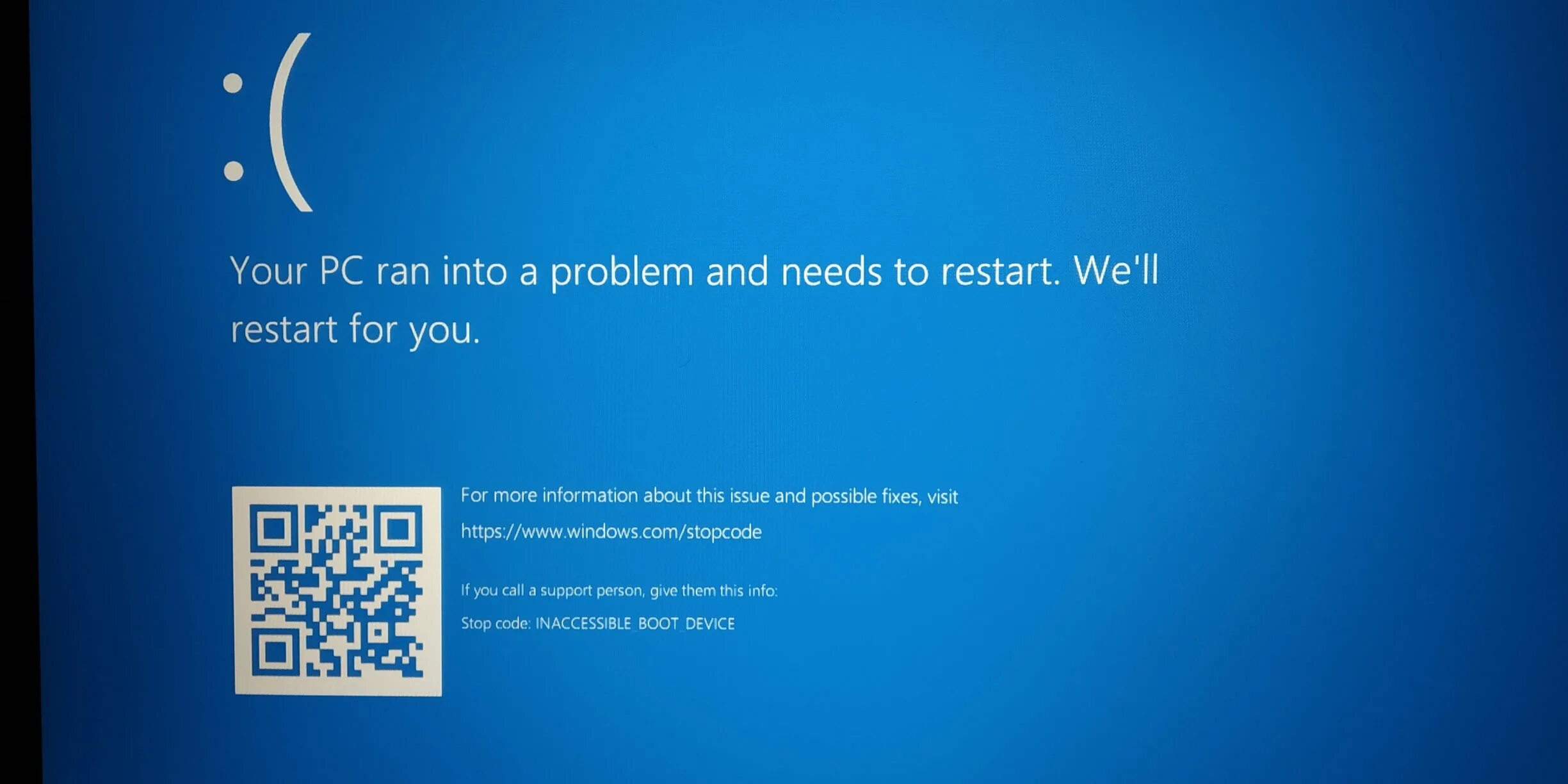 Your device needs