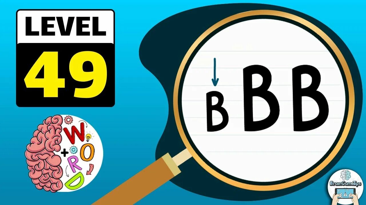 Brain test уровень 50. Level слово.