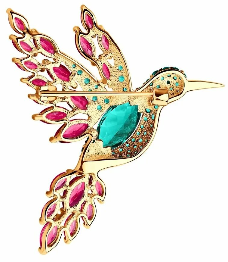 золотые броши. брошь из золота с фианитами. Queen fair брошь ажур 1705287. золотые броши. брошь из золота.