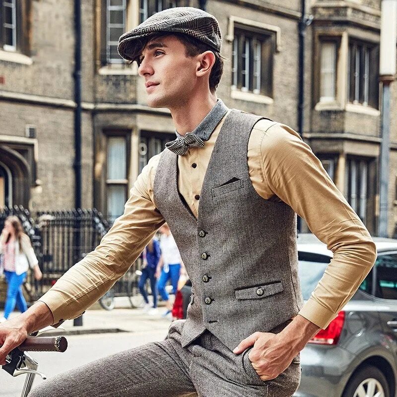 Мужской костюм в стиле ретро All brown perfection #MensFashion #MensSuiting Hochzeit männer, 60er modetrends,