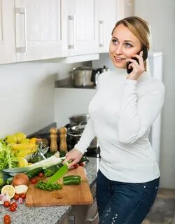 Телефон на кухне