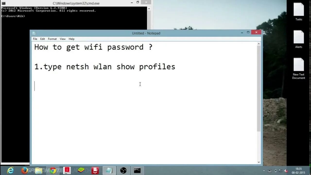 Get password. Get password