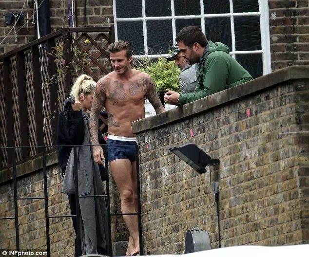 David Beckham back in new H&M underwear ads