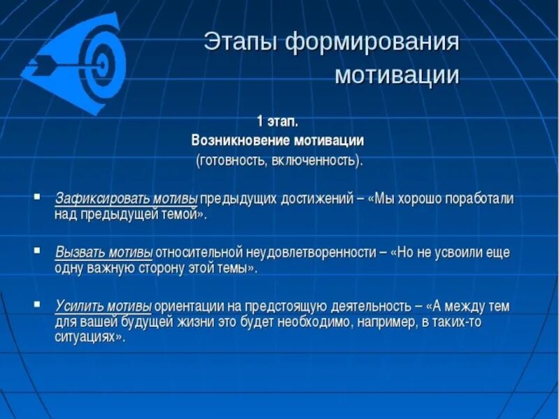 Мотивационный этап деятельность. Стадии формирования мотивации. Этап мотивации к учебной деятельности. Этапы формирования мотивации учебной деятельности. Этап мотивации на уроке.