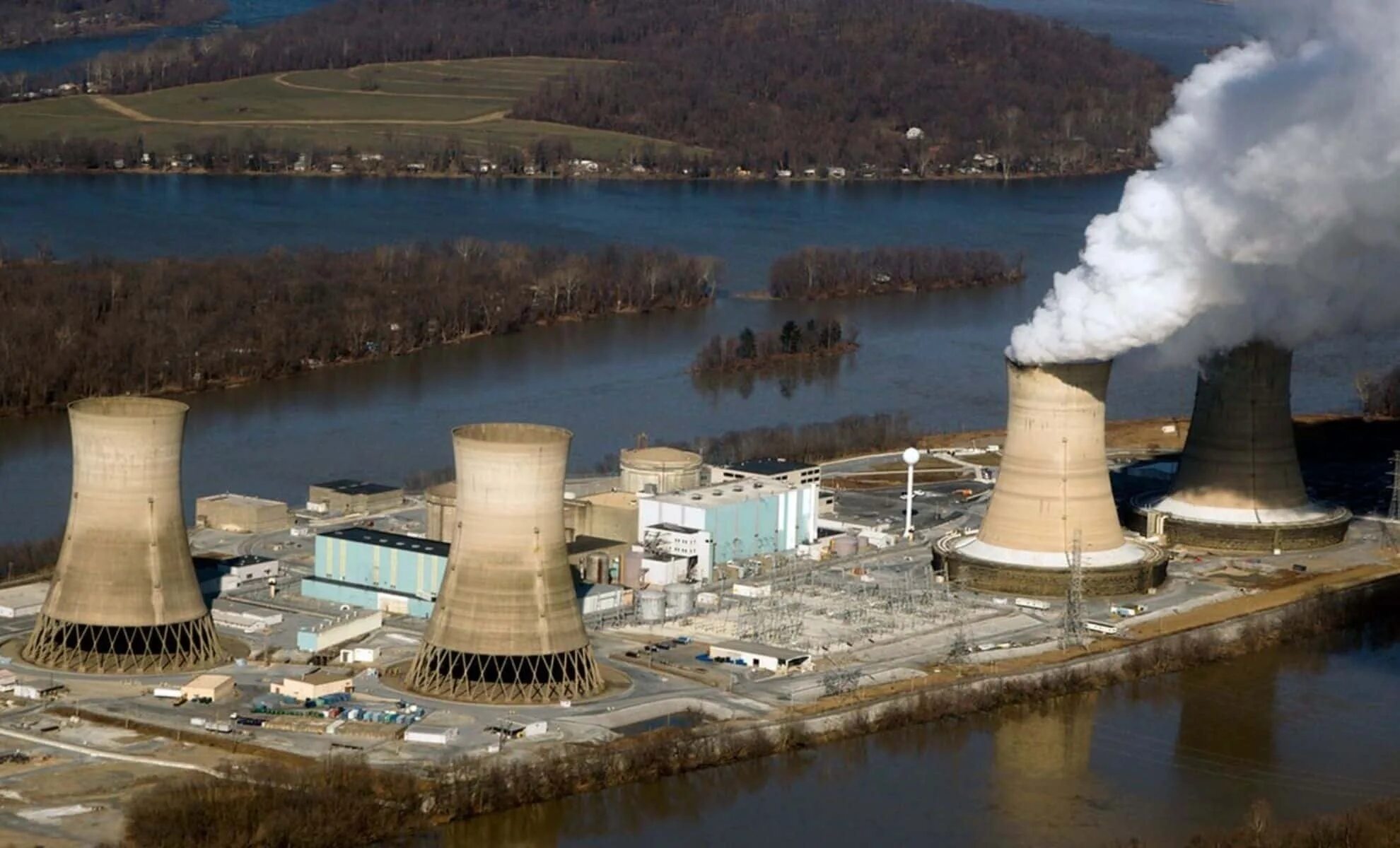 Аэс sl 1. Аэс three mile island. аэс three mile island, сша, штат пенсильвания, 1979 год.