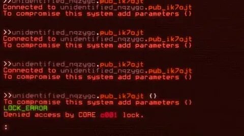 Error denied