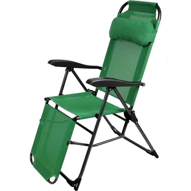 Кресло-шезлонг двухпозиционное 156х60х82 см, Camping// PALISAD.