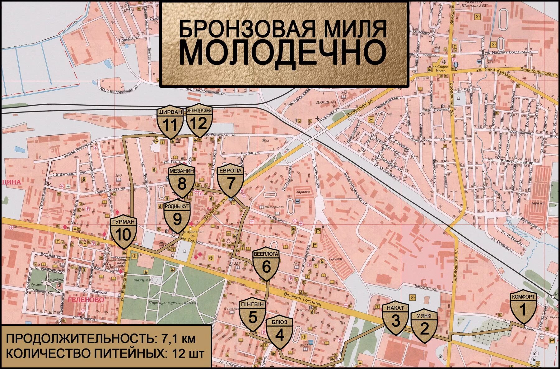 размер молодечно