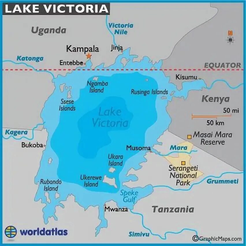 Geographic Map of Uganda and Lake Victoria Stock Image - Image of east, geograph