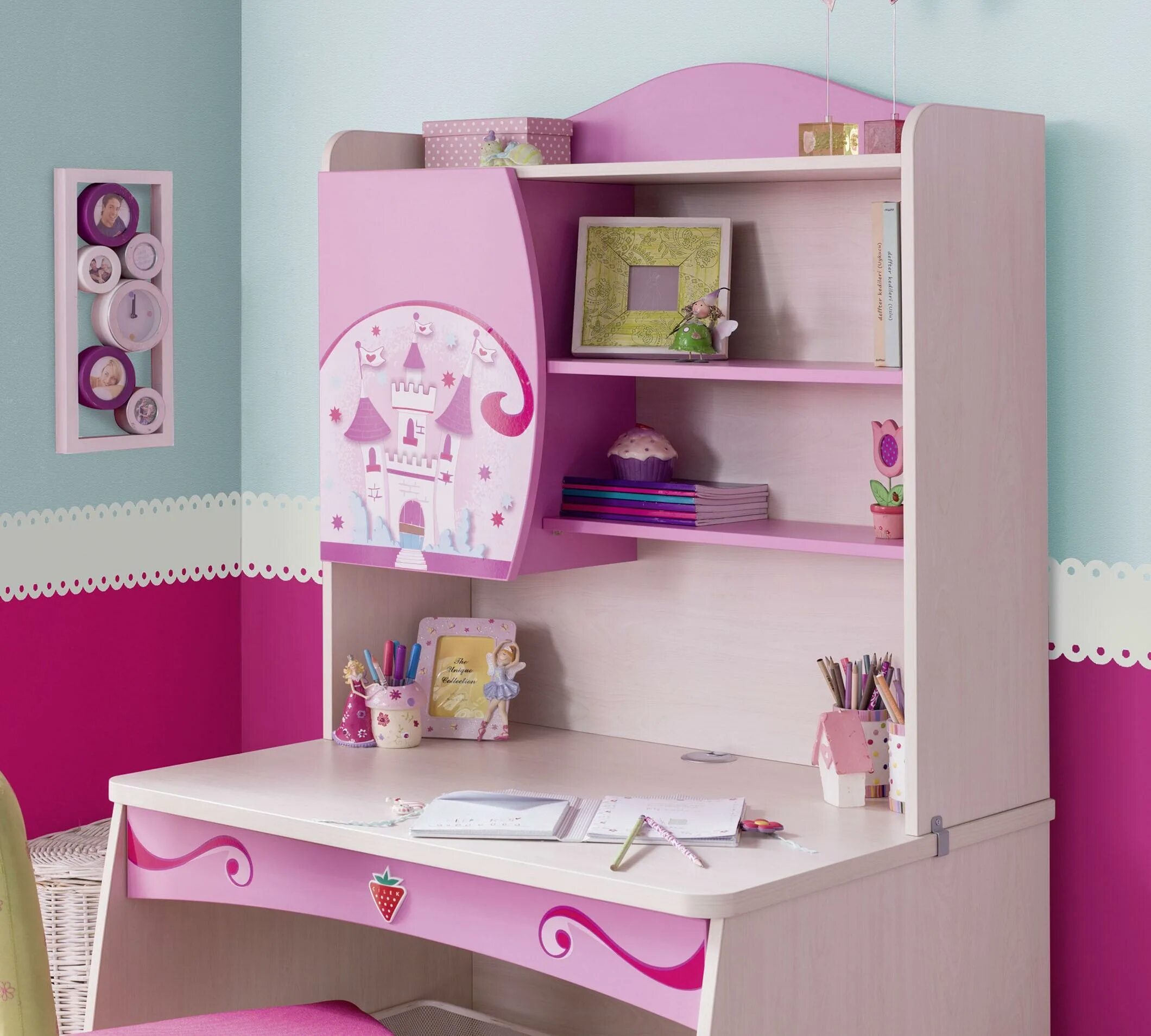 Розовый стол для девочки. Cilek princess стол. письменный стол cilek princess lovely. cilek princess sl стеллаж книжный. письменный стол cilek белый.