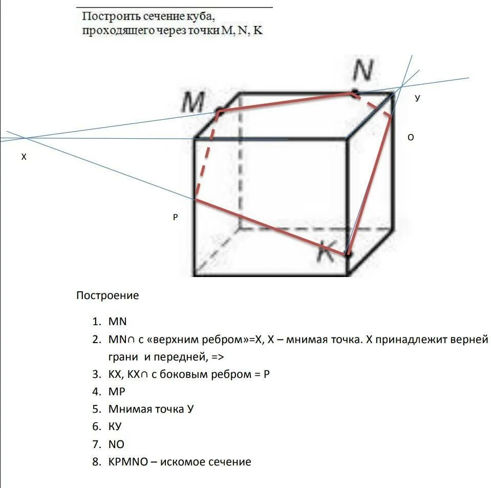 Постройте сечение Куба по трем точкам. Построение сечений куб. Построить сечение Куба по трем точкам. Как строить сечения куб.