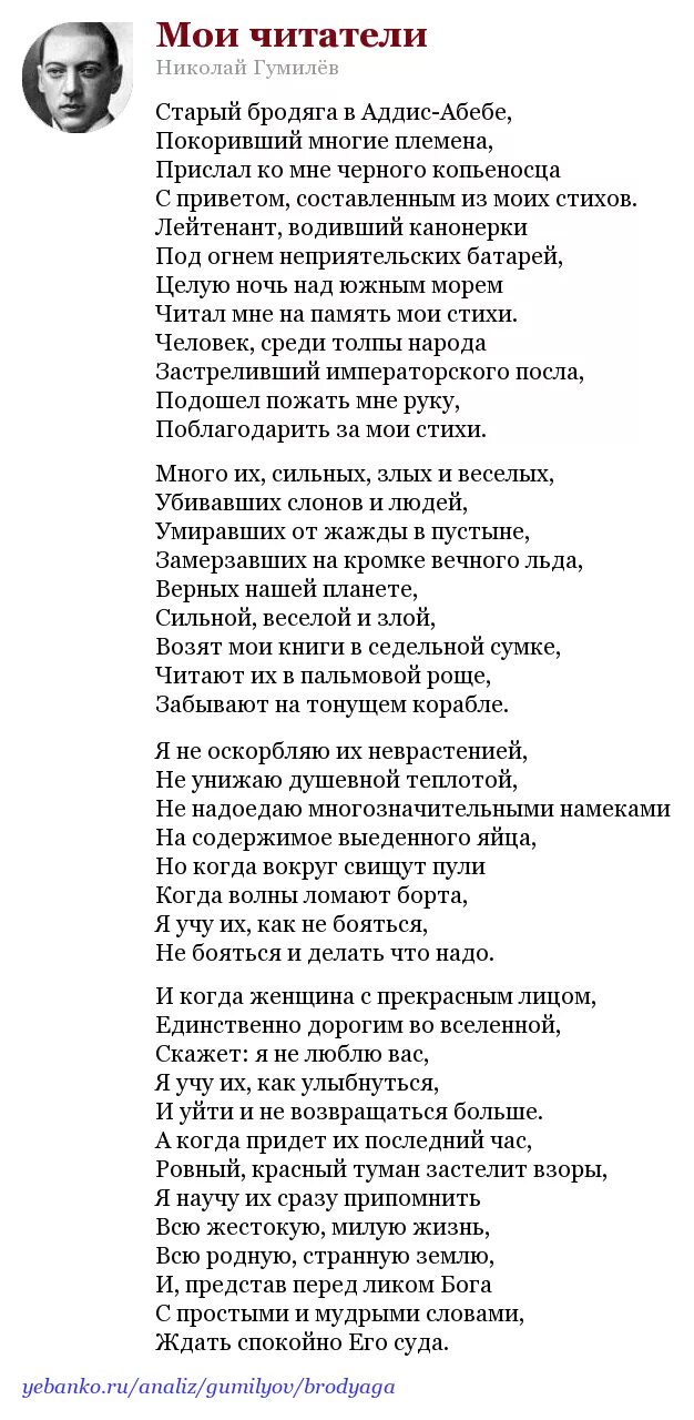 Анализ стихотворений н гумилева. Мои читатели Гумилев. Гумилёв Мои читатели стихотворение. Стих Гумилева Мои читатели.