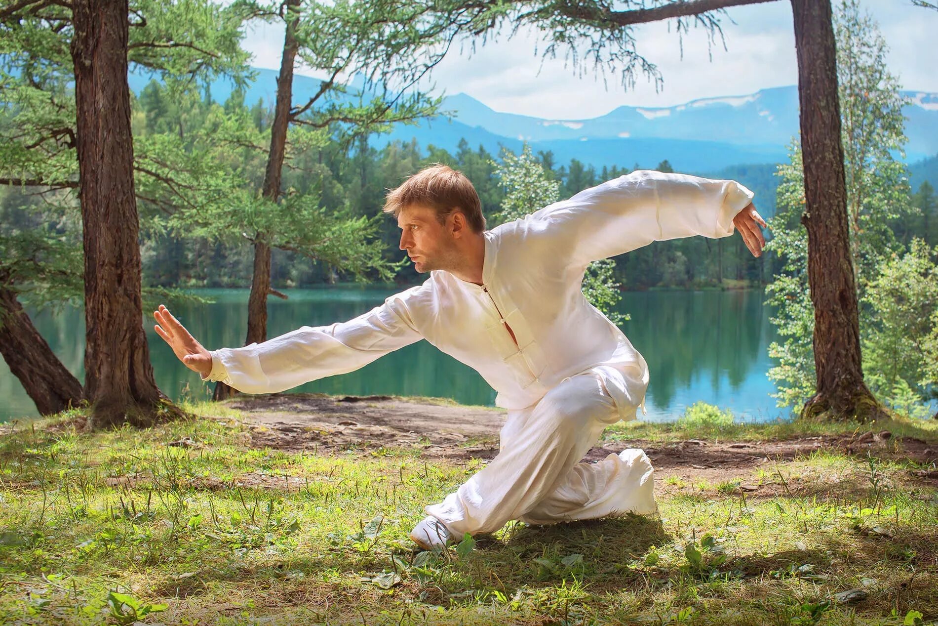 Гимнастика Тайцзи цигун. Китайская гимнастика tai chi.