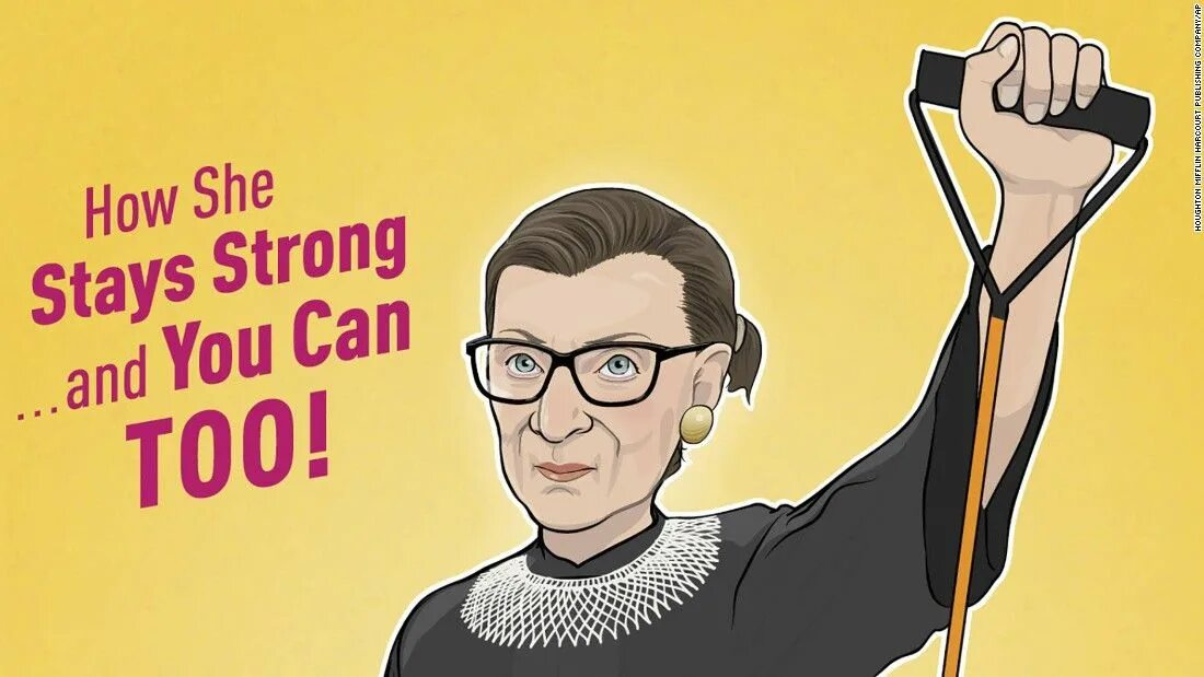 She is staying. Руфь Гинзбург. Wallpaper Ruth Bader Ginsburg. Ruth Braineater. Художник: Max Ginsburg.