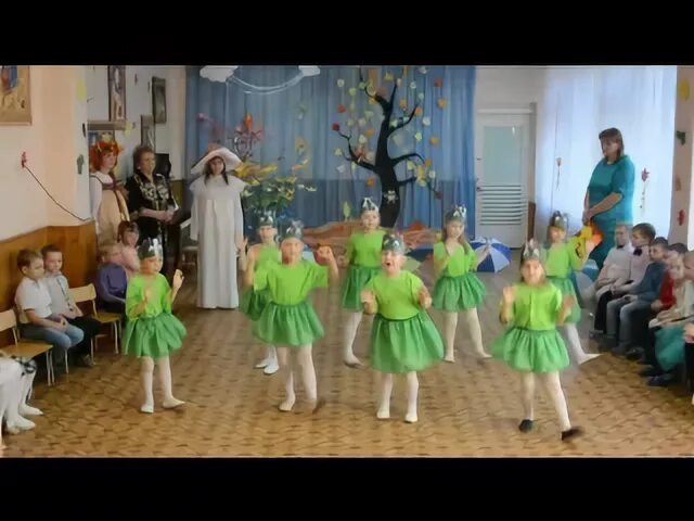 Детский танец лягушат видео