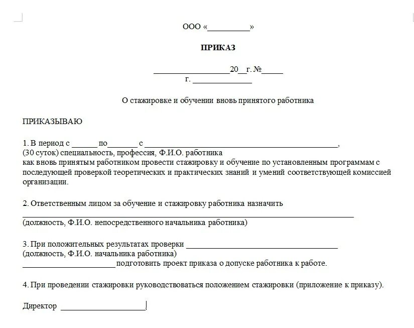 Образец приказа по стажировке по охране труда. Распоряжение о стажировке на рабочем месте образец. Приказ о прохождении стажировки в ДОУ. Приказ по стажировке на рабочем месте образец. Распоряжение о рабочем месте