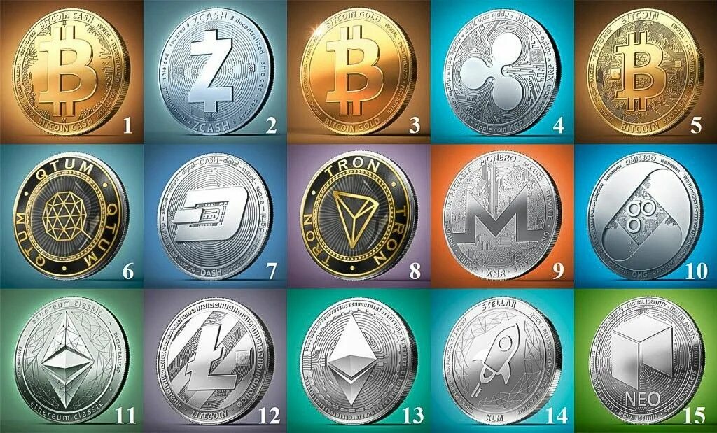 Currency types. Монеты криптовалюты эфириум. Изображение монет. Логотипы криптовалют. Значок криптовалюты.