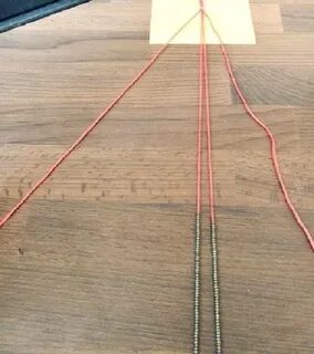 Сколько бусинок закрыто на каждой нитке