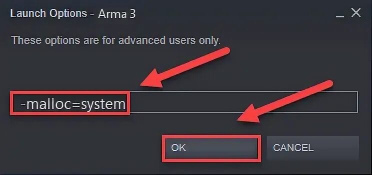 Launch options