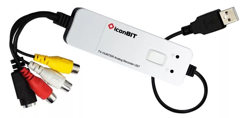 Устройство для оцифровки изображений. Iconbit tv-hunter analog recorder u57. u57 iconbit. устройства видеозахвата внешние для оцифровки видеокассет. карта видеозахвата analog.