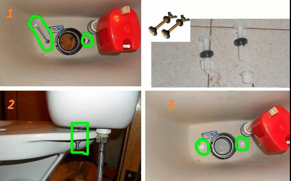 Течет соединение бачка с унитазом. Течет сливной бачок унитаза. Подтекает бачок унитаза. Утечка воды в смывных бачках. В унитазе течет вода как исправить