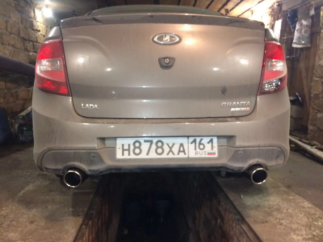 Тюнинг выхлопа - Lada Granta Sport, 1,6 л, 2016 года тюнинг DRIVE2