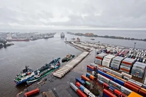 Порт в балтийском море