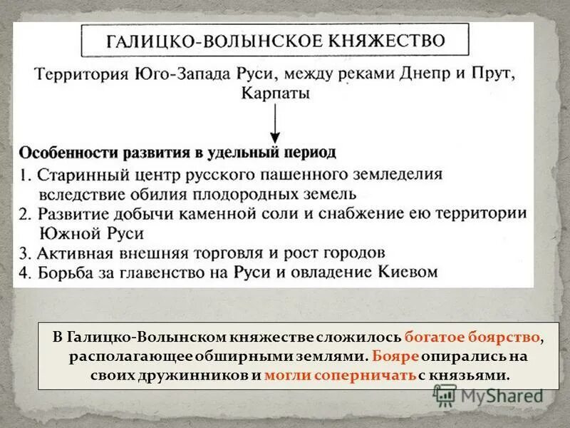 Географическое расположение галицко волынской земли Галицко-Волынское княжество Прочее Презентации