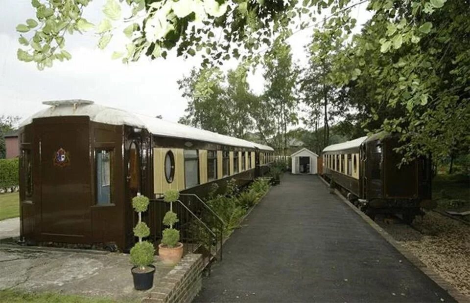 The old railway station