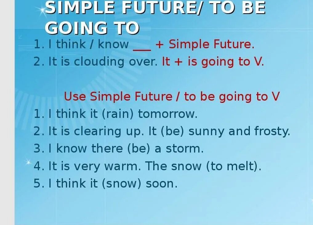 Future simple be going to. Future simple be going to разница. Future simple оборот to be going to. Future simple going to. Will и going to правило