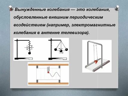 Колебания и внешние силы