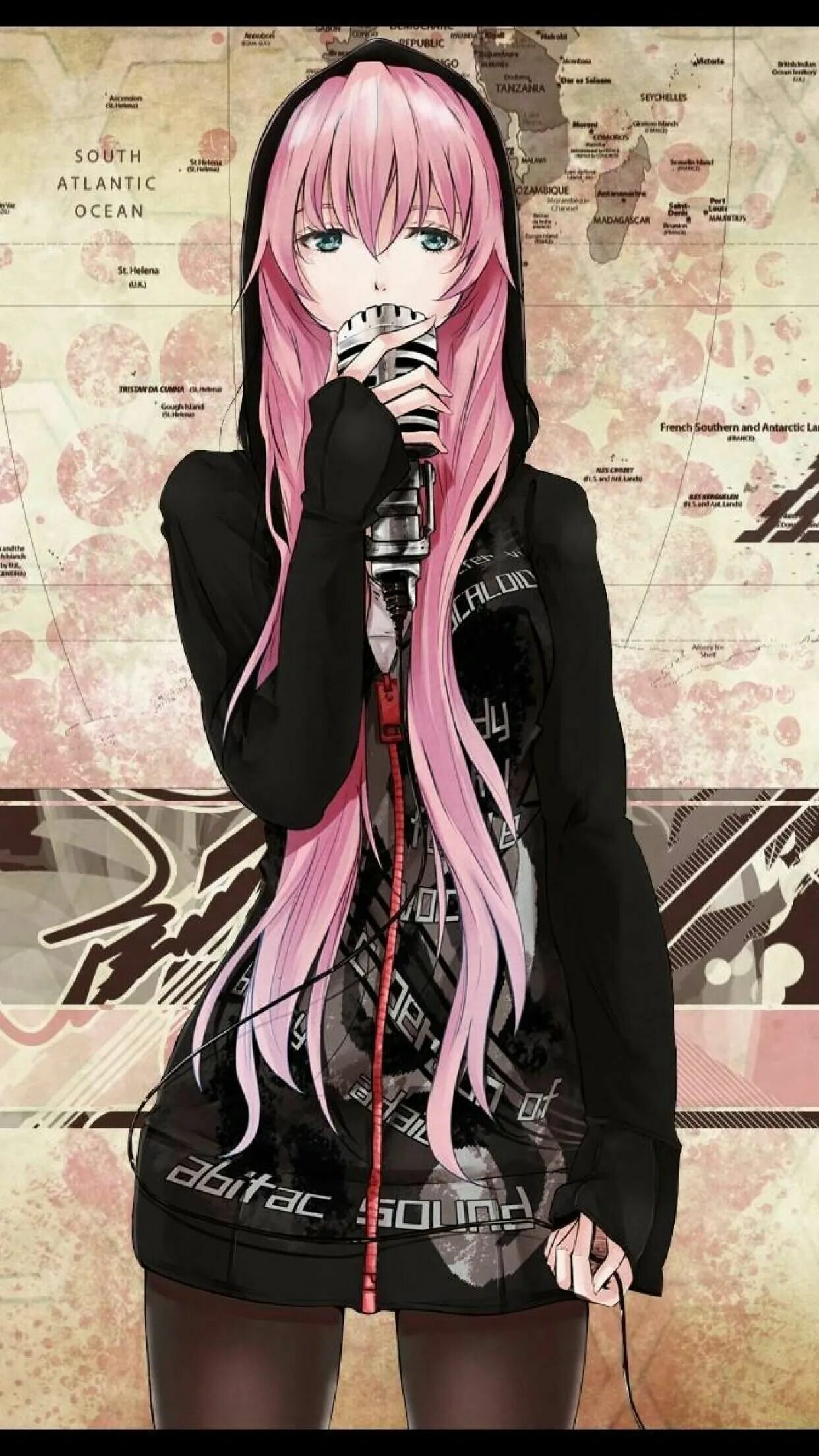 Манга дерзкая. Megurine Luka.