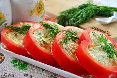 Помидоры с яйцами и болгарским перцем