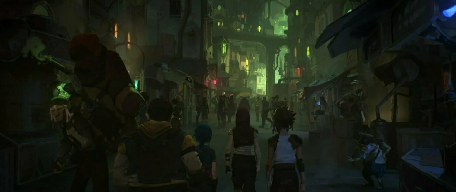 Аркейн как выглядит мир welcome to the undercity Arcane Inspired Ambience with Dialogue
