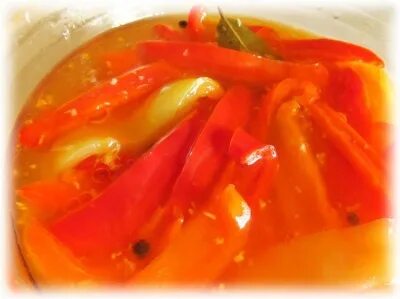 Острый перец маринованный с медом рецепт