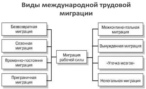 Современная трудовая миграция