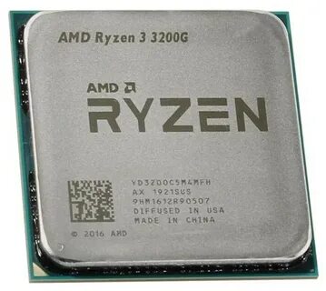 Процессор amd 3200g