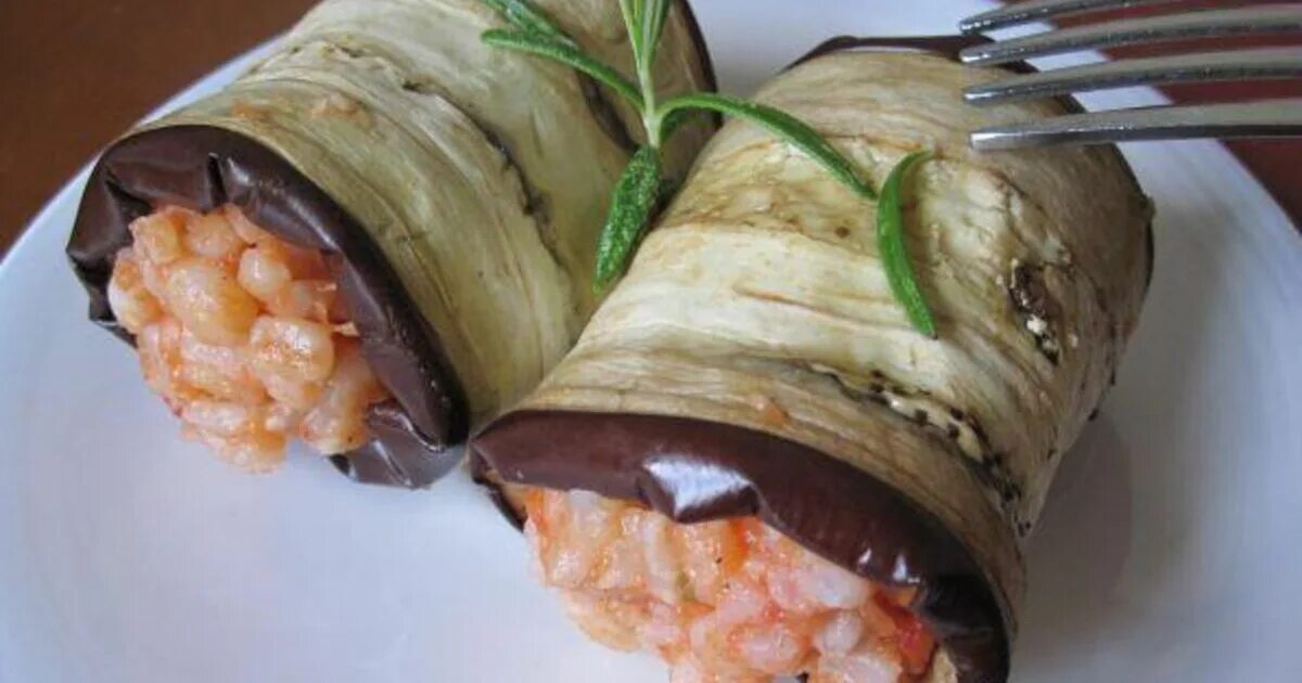 Баклажаны в рисовой муке