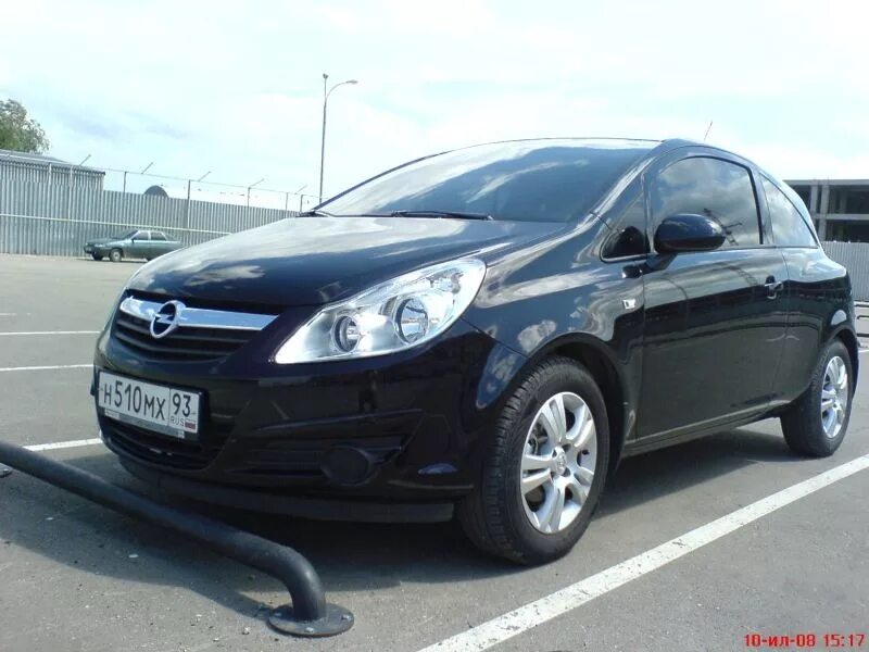 Opel Corsa d 2008. Опель Корса 2008 черная. Opel Corsa d 2008 ESP. Corsa d4 2006 черный.