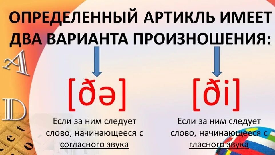 Артикли в русском. The чтение перед гласными и согласными. Чтение артикля the. Артикль the перед гласными читается. Артикль an перед гласными.