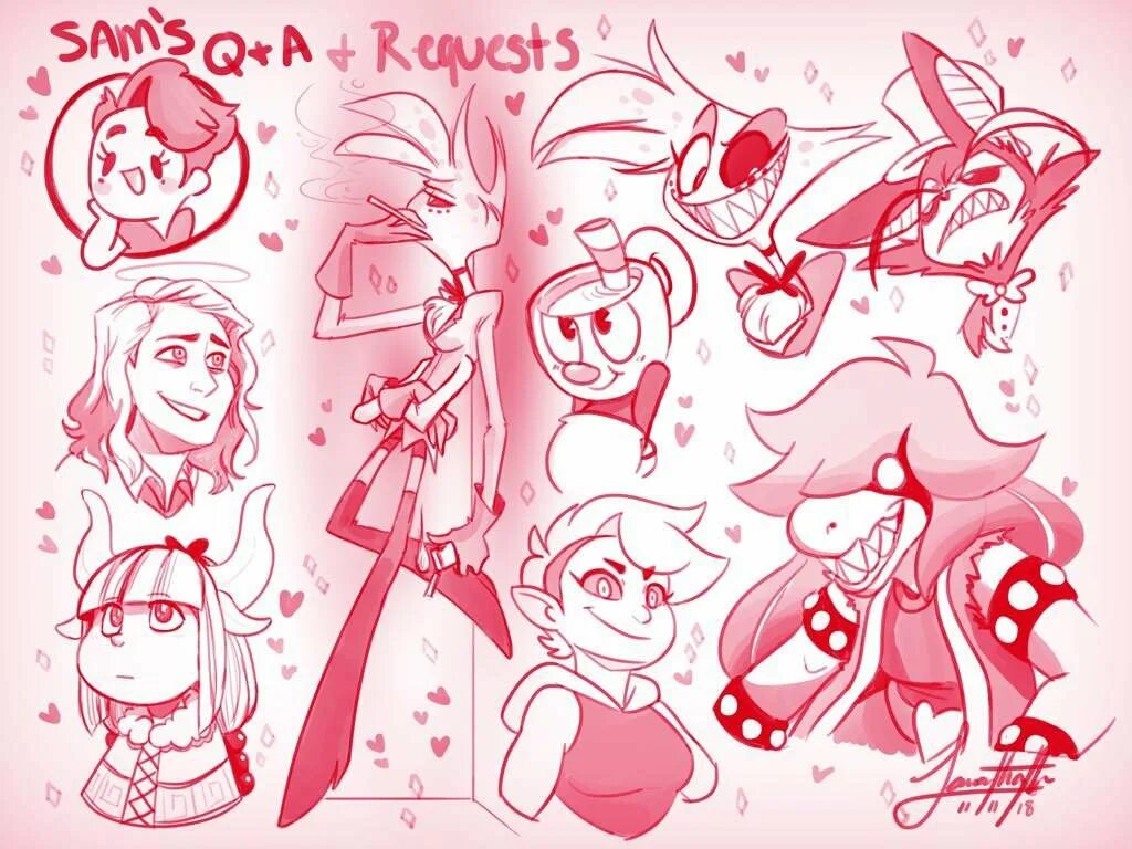 Hazbin cards
