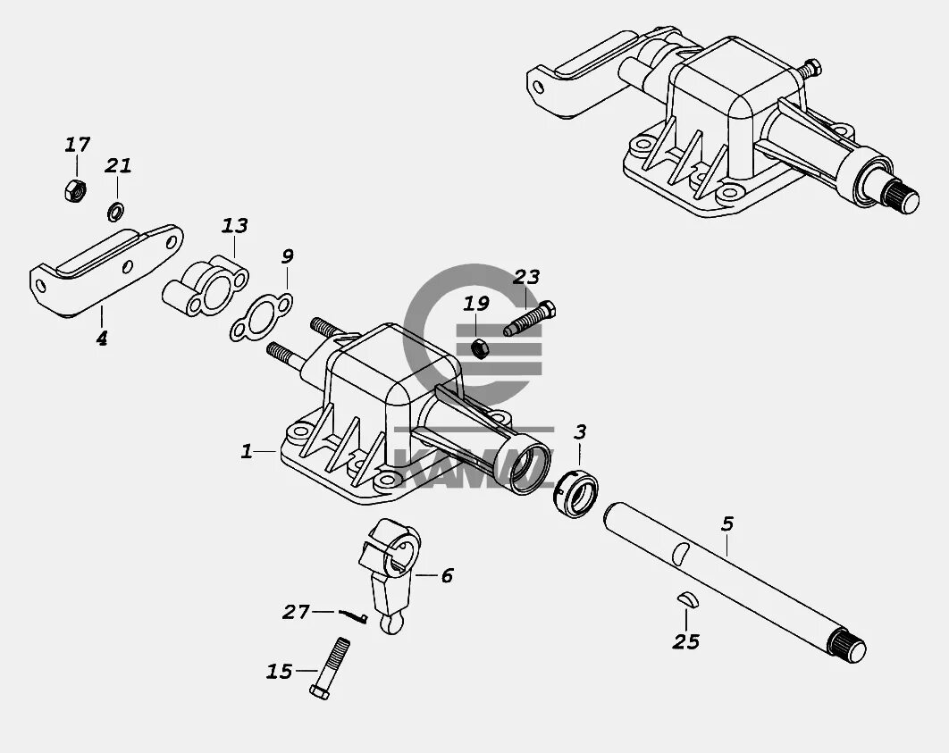 Опора переключения передач камаз. Схема 530-1702200 опора рычага переключения передач. Опора рычага КПП КАМАЗ 65115. Крышка кулисы КПП КАМАЗ 154. Механизм переключения КПП КАМАЗ 154.