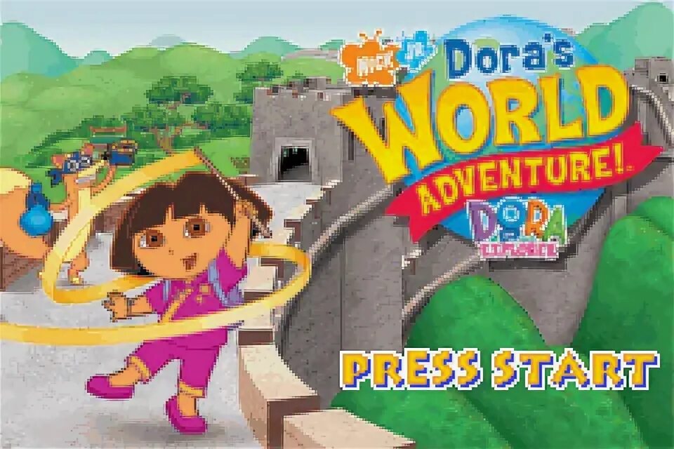 Doras world adventure. Dora the Explorer игры. Dora the Explorer World Adventure. Dora the Explorer: Dora's World Adventure для геймбоя.