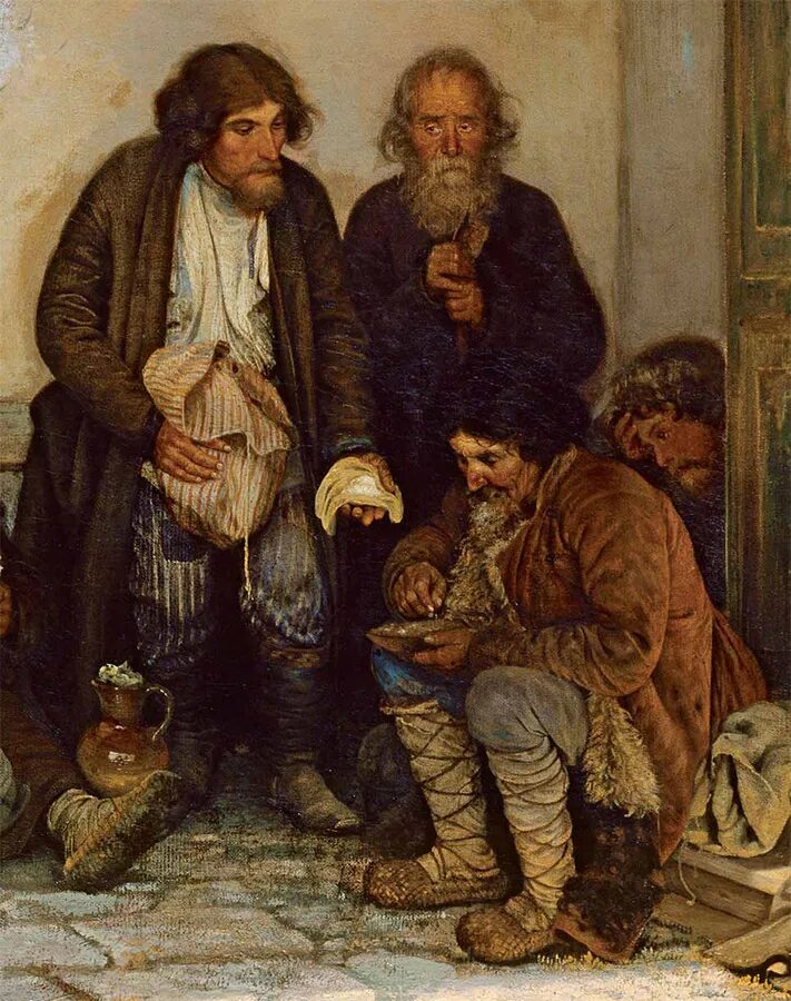 Картина мясоедова земство. 1872. Мясоедов земство обедает. Г. Картина мясоедова земство.
