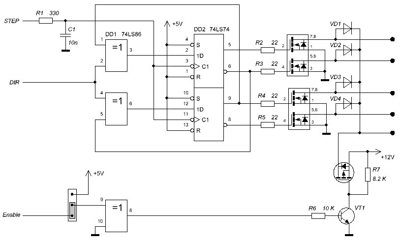 Step dir. Схема управления шаговым двигателем stm32. Схема управления шаговым двигателем к561тм2. Драйвер шагового двигателя схема. Step dir драйвер шагового двигателя схемы.