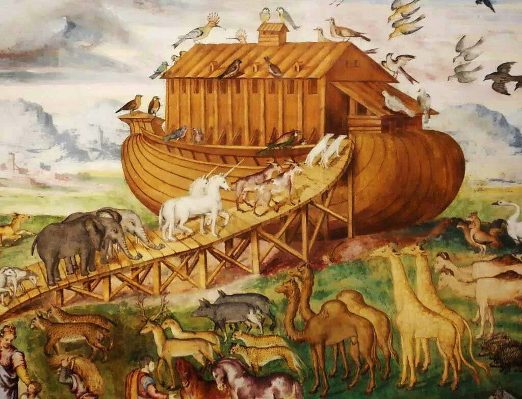 Noah s ark. Всемирный потоп и Ноев Ковчег. Ковчег ноя. Миф о Ноевом ковчеге.